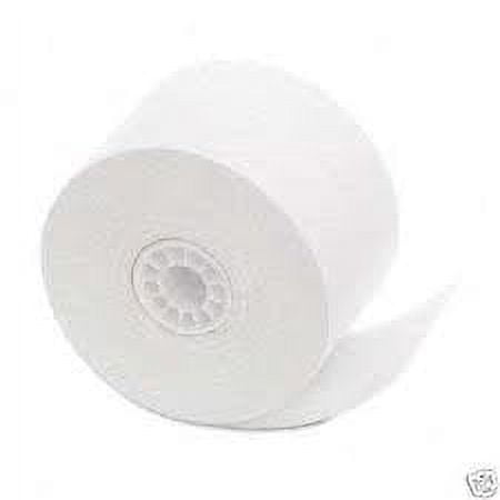3 in. (76mm) x 100 ft.,White Bond rolls for AM Documentor (Computerized Restaurant Syst.): 4700, 4900, 6000, Medallion, 4701ATV, (50PerCs.)
