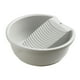 thumbnail image 2 of Lavabo con tina de lavado integrada para pantalones de exterior en casa gris, 2 of 9