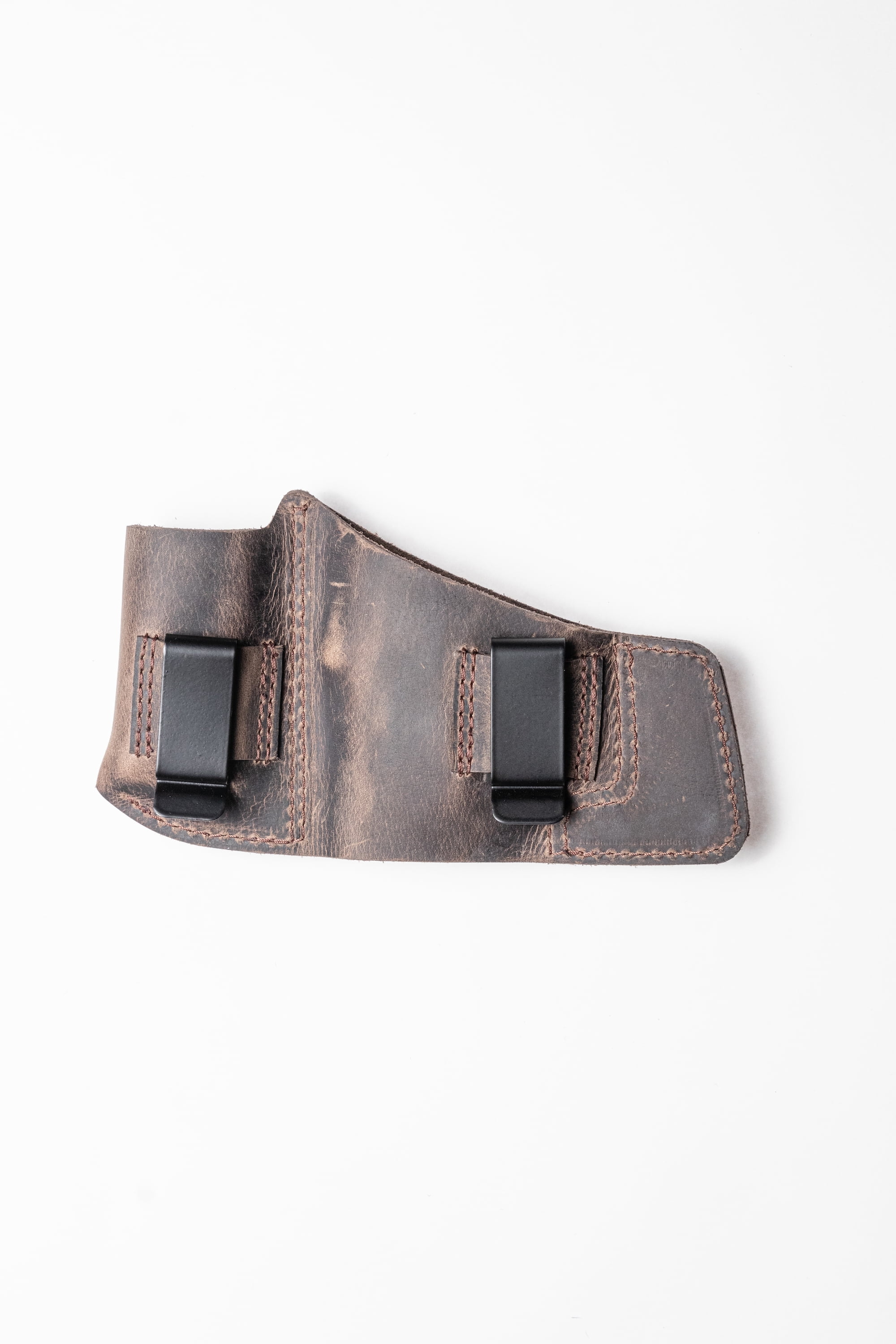 Saddle Mate Top Grain Buffalo Leather Training Range Gun Holster & Mag Pouch Combo- Right Handed