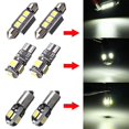 thumbnail image 3 of 20pcs Car Led Bulbs Interior Kit Dome Trunk Door Plate Light Super Canbus Error Free Interior Lamp, 3 of 5