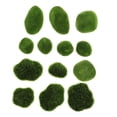 thumbnail image 4 of HOOWIFFY 13-Piece Artificial Moss Turf and Fake Stone Decorations for Bonsai, Craft, and Decor, 4 of 8