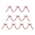 thumbnail image 7 of OIUR 10 Pcs Cake Topper Bow Ribbon Bow Knot Cake Topper Cake Decorating Bow for Heart Cake Vintage Cake Home Holidays Parties, 7 of 7