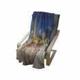 thumbnail image 4 of Urban Soft Flannel Fleece Blanket, Night View of Big Ben and Westminster Palace Parliament Square London England, Cozy Plush for Indoor and Outdoor Use, 50" x 60", Blue Grey Yellow, by Ambesonne, 4 of 6