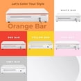 thumbnail image 7 of Volcora Cash Register Drawer for Point of Sale POS System with Round Corners 16", Removable Coin Tray, 5 Bill 8 Coin, 12-24V RJ11/12 Key-Lock Media Slot, Money Drawer for Business, Orange Bar/White, 7 of 7