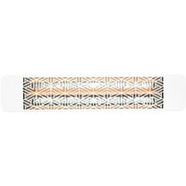 Eurofase Heating - 1500 Watt Plug-In Electric Infrared Single Element Heater-White Finish-Mason Decorative Fascia
