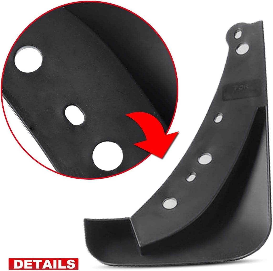 A-Premium Splash Guard Mud Flaps Replacement for Buick Enclave 2008-2017 Front and Rear 4-PC Set
