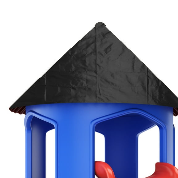 KONTONTY Kids Outdoor Playground Roof Cover Waterproof Sunshade Canopy for Playset Easy Installation Shade for Swings Slides and Other Playground Equipment
