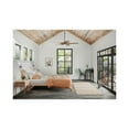 thumbnail image 2 of Vernal Collection 60" Five-Blade Woodgrain LED Wifi Transitional Indoor/Outdoor Smart DC Ceiling Fan, 2 of 16