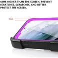 thumbnail image 3 of SOATUTO for Samsung Galaxy S22 Plus 5G Case Full-Body Protective Built-in Screen Protector Sand Belt Clip Dustproof Anti-Scratch Armor Phone Case Cover Samsung Galaxy S22 Plus 6.7 inch - Purple, 3 of 7