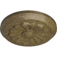 thumbnail image 3 of Ekena Millwork 7 7/8"OD x 1 1/8"P Olivia Ceiling Medallion (Fits Canopies up to 2 1/8"), Hand-Painted Mississippi Mud Crackle, 3 of 7