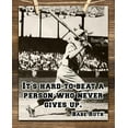 thumbnail image 5 of Babe Ruth - It's Hard Art Print - 11x14 Unframed Art Print - Great Boy's/Girl's Room Decor and Gift for Baseball Fans, 5 of 6