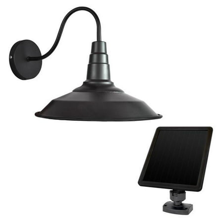 Sunforce Solar Barn Light Fully adjustable lamp head Amorphous solar (Best Rated Solar Panels For Home Use)
