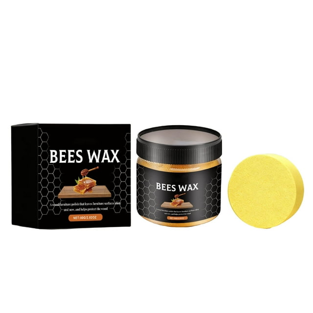 Wood Care Wax Natural Maintenance Polish Floors Cleaning 100G