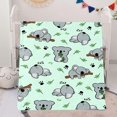 thumbnail image 3 of Animal Koala Throws Blanket Women Gifts Soft Flannel Plush Lightweight Couch Sofa Bed Queen Size Koala, 3 of 7