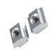 thumbnail image 3 of Aluprey 50pcs/Lot Tuerca de Ranura en T Deslizante de Acero al Carbono Recubierto de níquel para Accesorios de Perfil de Aluminio(欧标20型-M4), 3 of 14