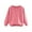 Watermelon Red, variant on Sriper Kids Solid Color Fleece Cardigan Knitted Round Neck Sweater for Boys Girls Long Sleeve Warm Pullover Soft Yarn for Fall Winter Casual Everyday Wear Ages 2-11 Ropa Para White 9-10 Years