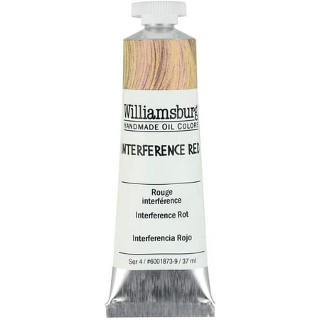 UPC: 0877463001512 | Williamsburg Handmade Oil Color – Interference Red 37 ml