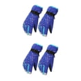 thumbnail image 2 of Yuarrent 1 par de guantes de nieve, cubiertas de manos femeninas para mantener el calor, guante de esquí con forro flexible, calentador de manos Azul 2piezas Yuarrent CBP218646, 2 of 5