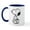 White/Navy Inside, variant on CafePress - Peanuts Snoopy Mugs - 11 oz Ceramic Mug - Novelty Coffee Tea Cup