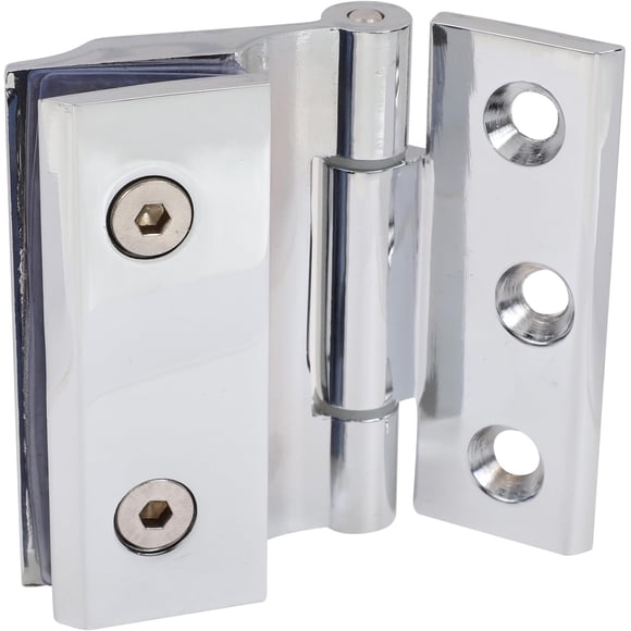 EcoNesxp Exquisite 1 set of bathroom door clips, glass door hinges, cabinet hinges, display cabinets, shower doors, bathroom door hinges, cabinet self-locking cabinet door hinges, door hinges, sauna