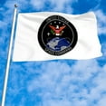 thumbnail image 3 of Dutern Double Sided Space Command Military Flag Banner 3 Ply with Brass Grommets 12x18 Inch, 3 of 4