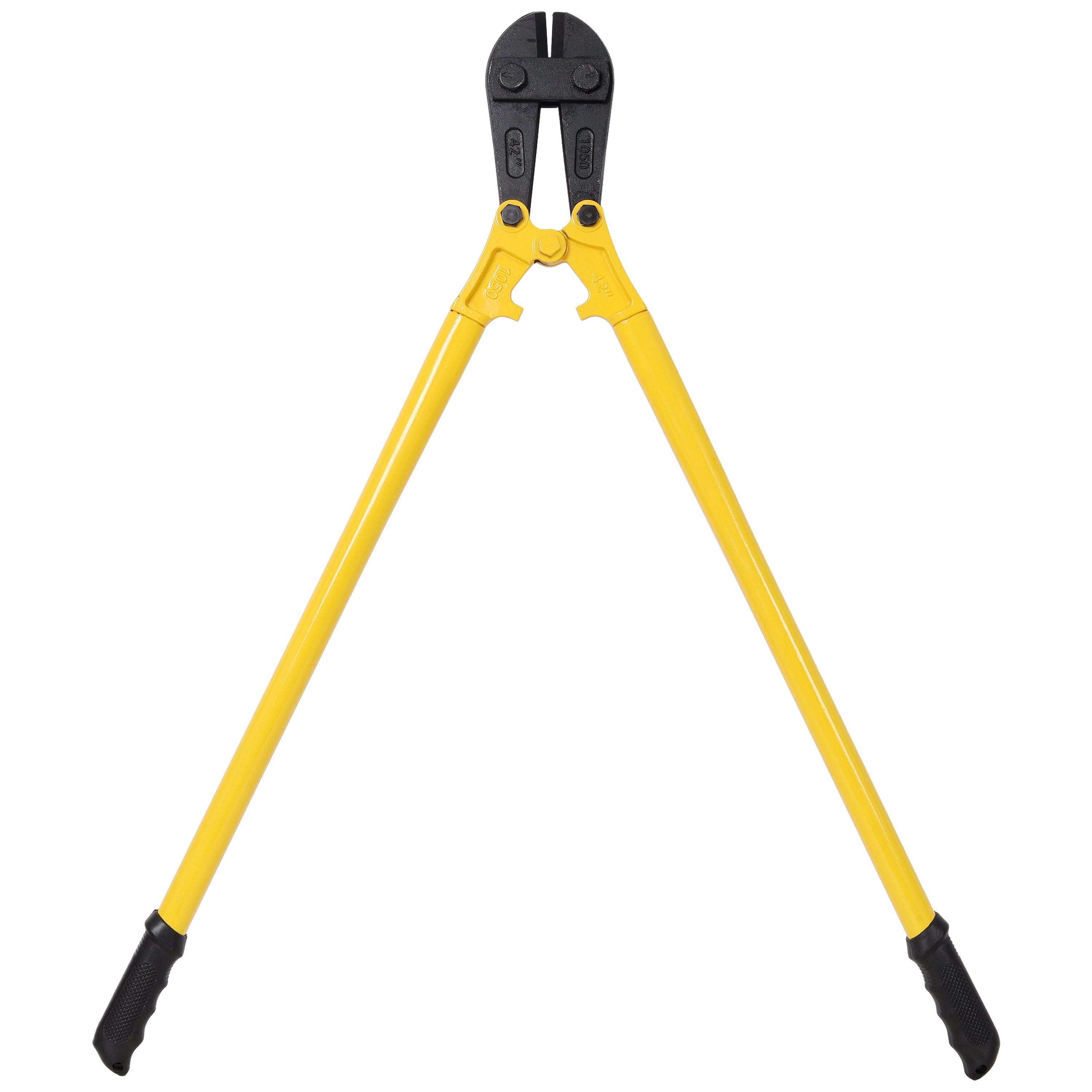 sluting 42" Heavy-Duty Bolt Cutter, Steel Construction, Yellow Ergonomic Grip for Fence Wire Chain
