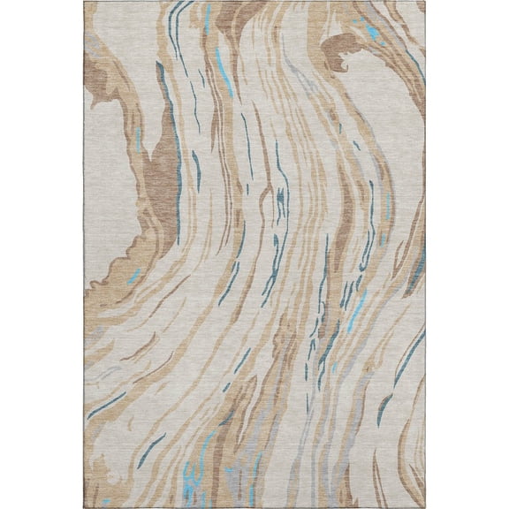 Dalyn Rugs Premium Machine Washable Mayfield AMF1037 Beige 3' x 5' Rug