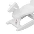thumbnail image 4 of Dollhouse Nursery Furniture White 1:12 Crib Bassinet Chair Hobbyhorse Round Stool Alloy Miniature Baby Furniture, 4 of 4