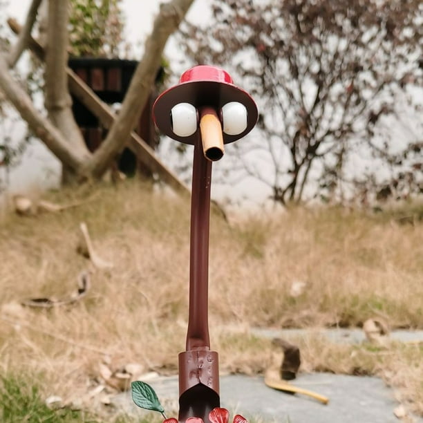 Estatua De Jardín De Pato Pala Adorno artesanal de pato, pala hecha a mano, estatua de jardín de pato, arte de jardín de pato de Metal (B) Sywqhk Libre de BPA