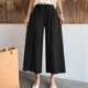 thumbnail image 1 of WILLBEST Pantalones Capri Casuales para Mujer, de Verano, Elásticos, Hasta La Rodilla, para Entrenamiento, Yoga, Informales, con Cintura Elástica, con Bolsillos, 111 Mediana, 1 of 5