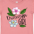 thumbnail image 4 of Inktastic Mississippi Girl Magnolia Flowers and Leaves Girls Baby T-Shirt, 4 of 5