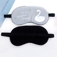 thumbnail image 2 of Sleep Eye Mask Shade Nap Cover Blindfold Padded Shade Cover Travel Relax Aid, 2 of 2