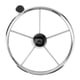 thumbnail image 2 of Suministros para barcos, volante de barco de 13,5 pulgadas y 5 radios, accesorios para barcos, funcionamiento suave, 2 of 10