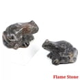 thumbnail image 4 of K-KED Natural Flame Stone Quartz Crystal Lucky Frog Carved Mini Froggy Statue Healing, 4 of 9