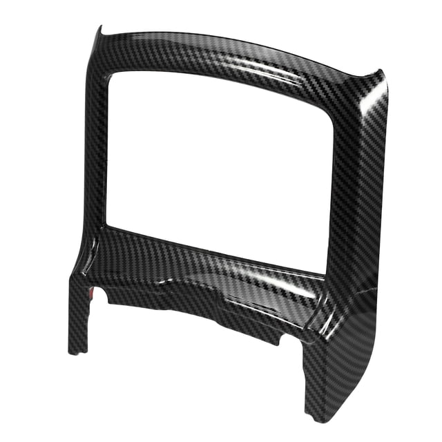 1 Uds. Patrón de Fibra de carbono cubierta de portavasos negro Unique Bargains para Dodge Charger y Chrysler
