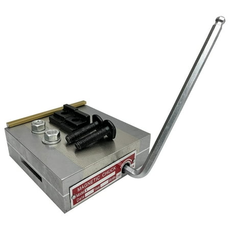 

6x6inch Permanent Magnetic Chuck 100-120N/cm² Magnetic Force Fine Pole Rectangular Chuck For Grinding Milling Machine Lathe Magnets