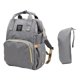 thumbnail image 5 of para pañales, multifunción para bebés, bolsas de pañales de maternidad para viajes, gran capacidad, resistente , duradero y - Gris Hugo cuna de viaje portátil, 5 of 10