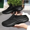 thumbnail image 5 of Daolelai Summer Mesh Half-Slippers Men's Breathable Sandals -On Closed-Toe Slippers, 5 of 9