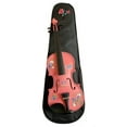 thumbnail image 5 of Rozanna's  Butterfly Dream II Pink Violin Outfit w Decorative sides, Pearl Fine Tuners, 5 of 7