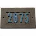 thumbnail image 3 of Manchester Address Plate with 3" Gold Brass Numbers  (Numbers Included), 3 of 4
