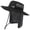 Black, variant on UPF 50+ Sun Fishing Hat Water Resistant with Detachable Neck Flap