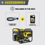 Champion Power Equipment 3500-Watt Dual Fuel RV Ready Portable Generator with CO Shield®