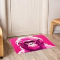 thumbnail image 6 of Monkey Polyester Non-Slip Machine Washable Outdoor Carpet Door Mat - Door Rug - Door Rugs, 6 of 6