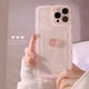 thumbnail image 1 of Cute 3D Crystal Bow Love Heart Case For iPhone 14 13 12 Mini 11 Pro Max X XS XR 7 8 Plus SE 2022 Clear Soft Shockproof Cover xuanjing unisex, 1 of 2