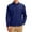 Dark Blue, variant on Men's Big and Tall Button Down Shirts Long Sleeve Collared Dress Shirts Work Office Business Casual Shirts with Pockets