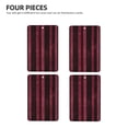 thumbnail image 3 of Car Fragrance Piece Four Pieces Of Fresh Air Lavender Smell Contains Lanyard Plastic Film Wrapped For The Bathroom Bed In The Car Room Maroon Stripe_2 Rectangle, 3 of 8