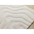 thumbnail image 3 of Rug Branch Modern Organic, Tonal/Solid White Indoor Area Rug - 5' x 8', 3 of 8