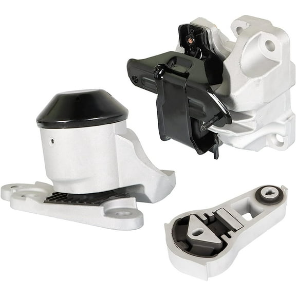 SEBLAFF For 2011 2012 Ford Explorer V6 3.5L Engine Automatic Trans 3pc Motor Mount Kit