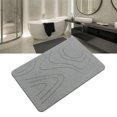 thumbnail image 1 of Bath Mat Rug, Quick Drying Bath Mats Diatomaceous Earth Bath Mat Super Absorbent Living Room Floor Mat Nonslip Bottom Easy To Clean Bathroom Rugs Simple Kitchen Doormat, 1 of 8