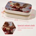 thumbnail image 5 of Cupid Velvet Portable Travel Organizer Box with Removable Compartment - Display Case Included - Ideal Gift, 5 of 7
